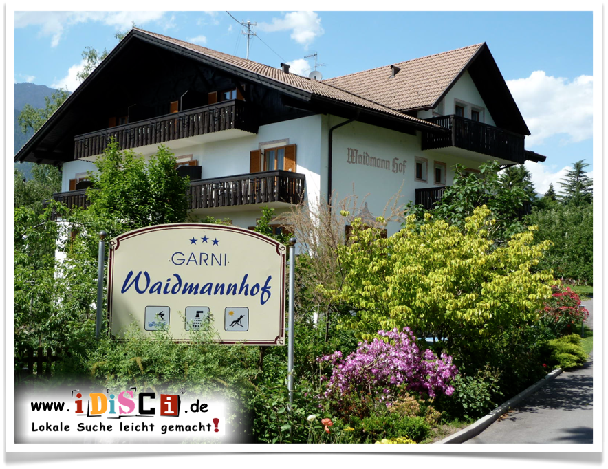 Waidmannhof - Garni, Pension,Meran - Südtirol  (3 Stern)